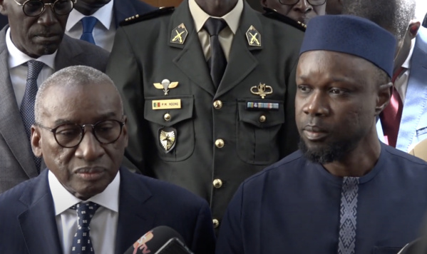 Primature : Sidiki Kaba passe le témoin à Ousmane Sonko