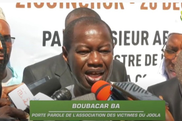 Ziguinchor : Le coup de gueule de Boubacar Ba Président de l’ANFVR/Joola