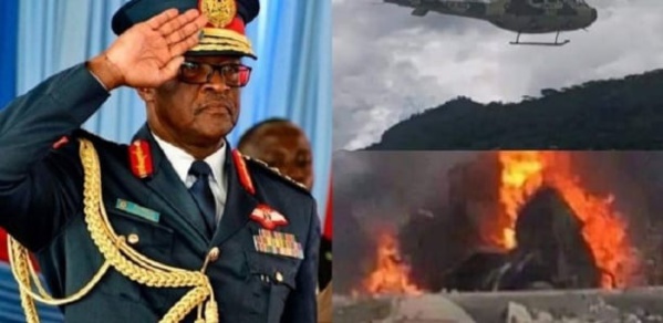 Kenya: Le chef des armées et 9 responsables militaires tués dans un crash d'hélicoptère