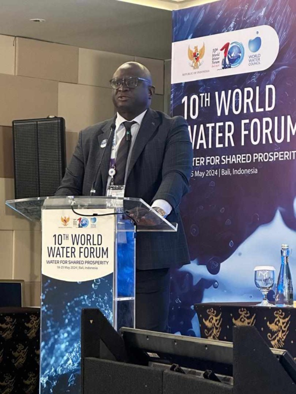 Indonésie: Le Discours de Seydou SANE Pca de SOGEM au Forum Mondial de l'eau
