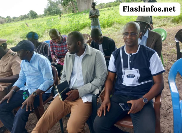 Nord-Sindian : Le DG de L'ANRAC au chevet des familles déplacées de Madjédiame (Djibidione)