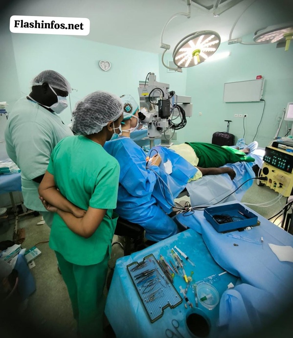 L'ONG "Terre d'Ophtalmo" poursuit sa mission de lutte contre la cataracte à Ziguinchor