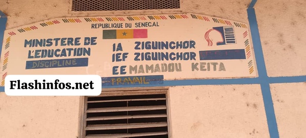 Ziguinchor : L’école Mamadou Keita de Kandialang de nouveau cambriolée...les fenêtres de la nouvelle salle de classe dérobées.