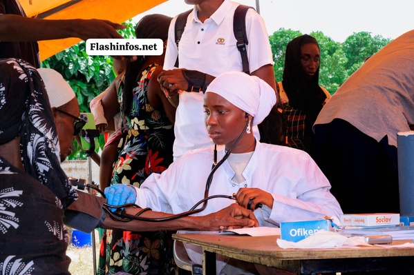 Keur-Madiabel : Plus de 480 patients bénéficient de consultations médicales gratuites Keur-Madiabel : Plus de 480 patients bénéficient de consultations médicales gratuites