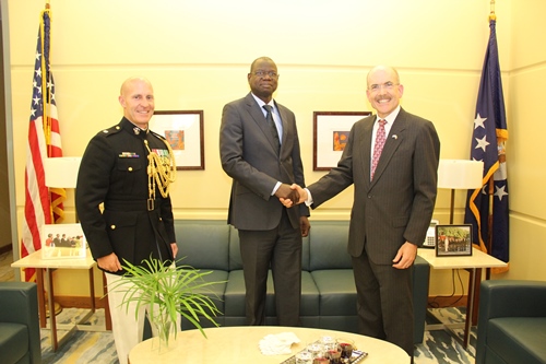 PRESENCE DES SOLDATS AMRICAINS ET FRANCAIS A DAKAR: Augustin Tine écarte toute dualité PRESENCE DES SOLDATS AMRICAINS ET FRANCAIS A DAKAR: Augustin Tine écarte toute dualité