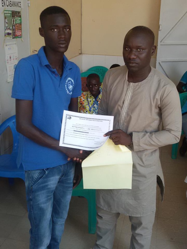 IMAGES : Cérémonie Remise de Diplômes aux étudiants IGIS de Ziguinchor