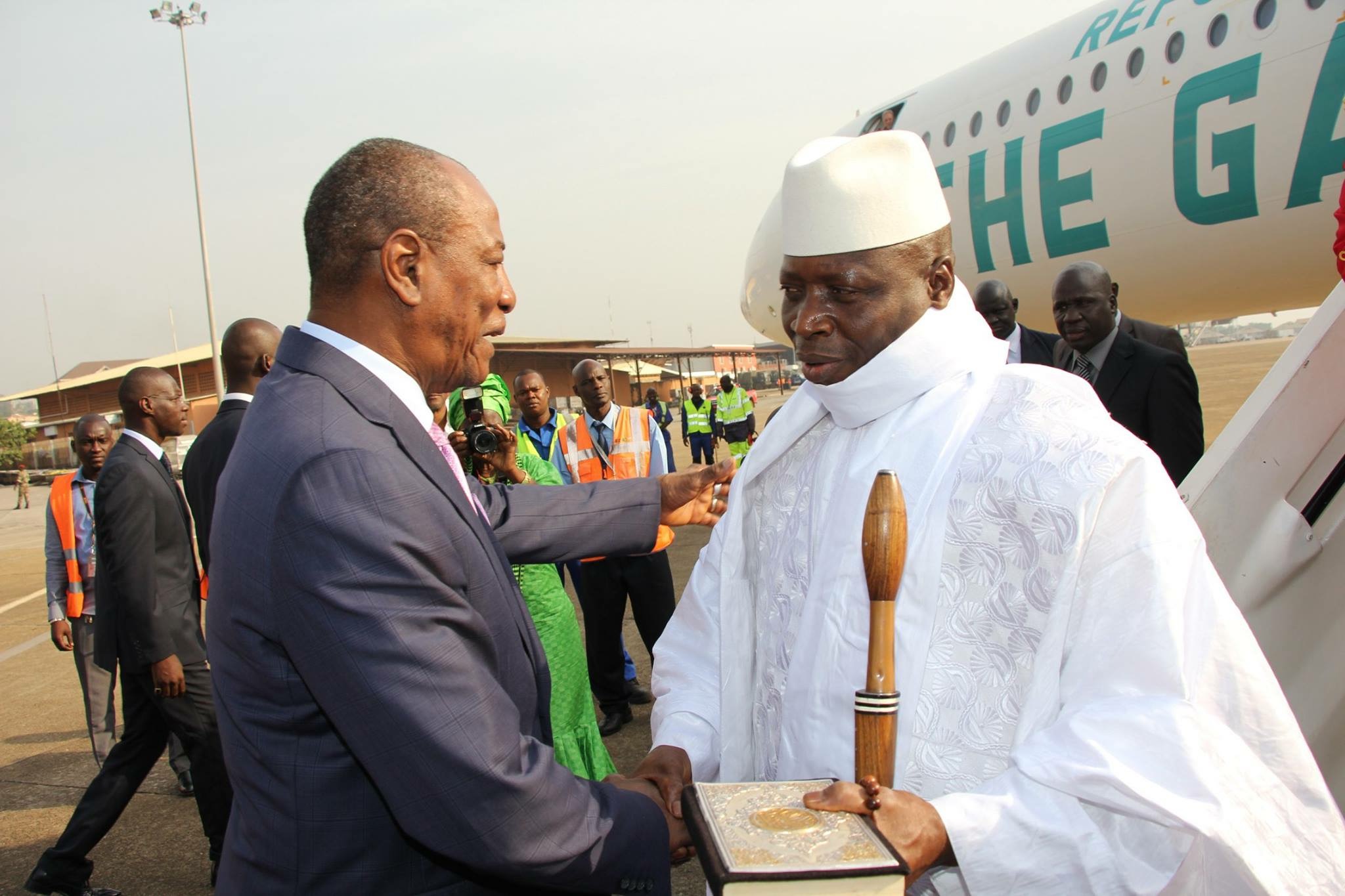 Jammeh accepte de s'exiler en Guinée