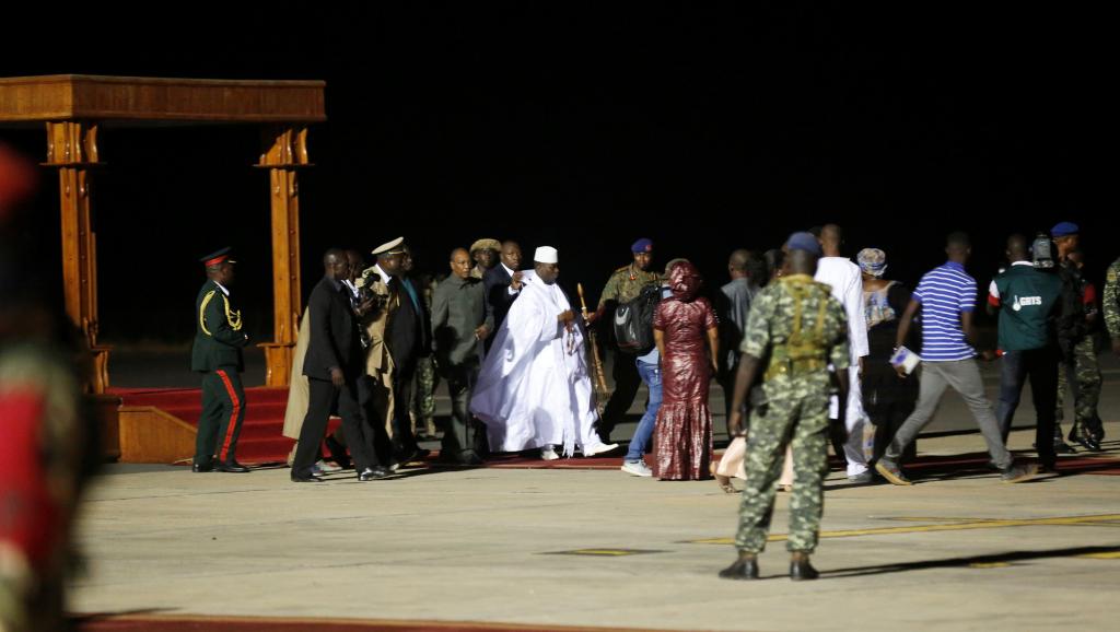 Gambie: Yahya Jammeh s'envole à bord de l'avion d'Alpha Condé