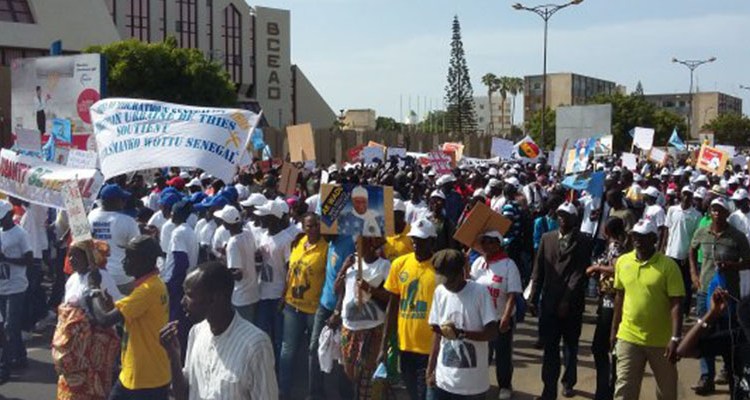 L’opposition et les syndicats appelés à une grande marche le 9 février à Dakar