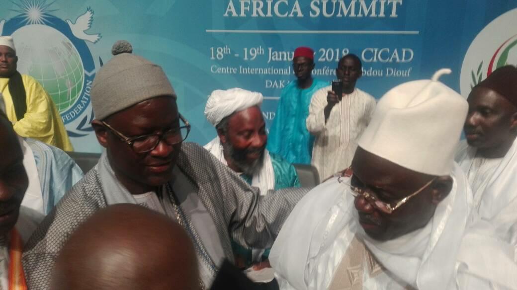 Sommet Mondial de la Paix en Afrique : Elhadj Cheikh Sidya DRAME nommé « Ambassadeur de la Paix »