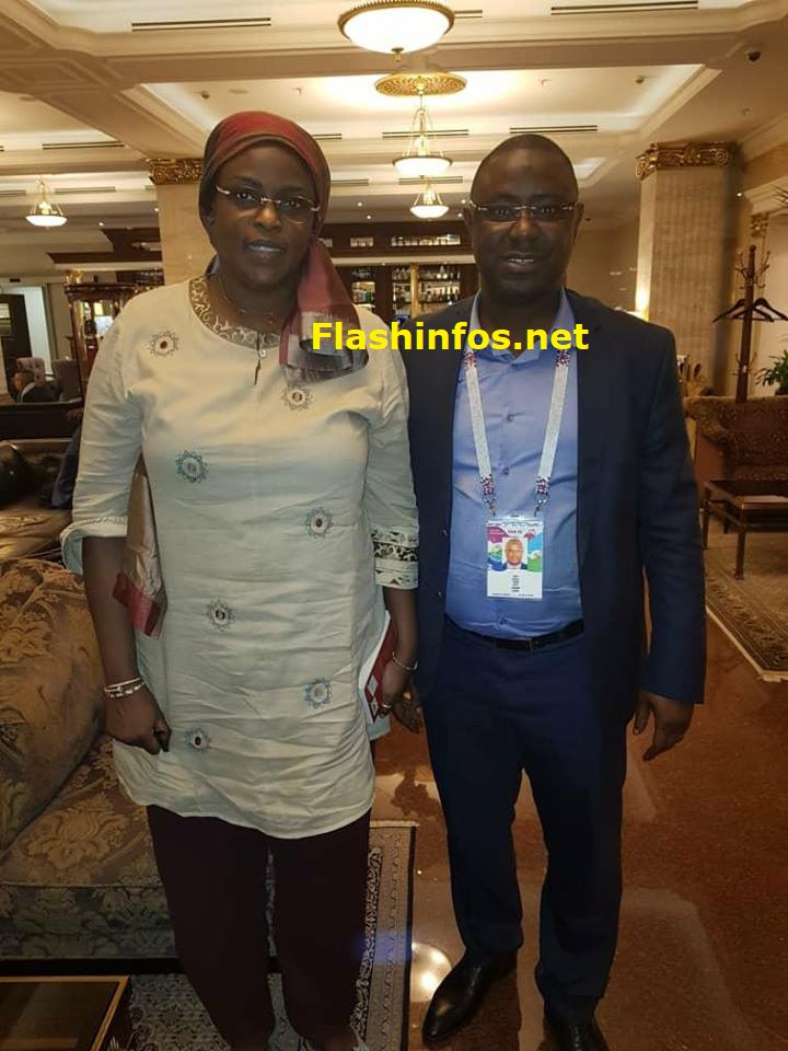 Mondial 2018: Keita en toute complicité avec Macky Sall et Marème Faye à Moscou