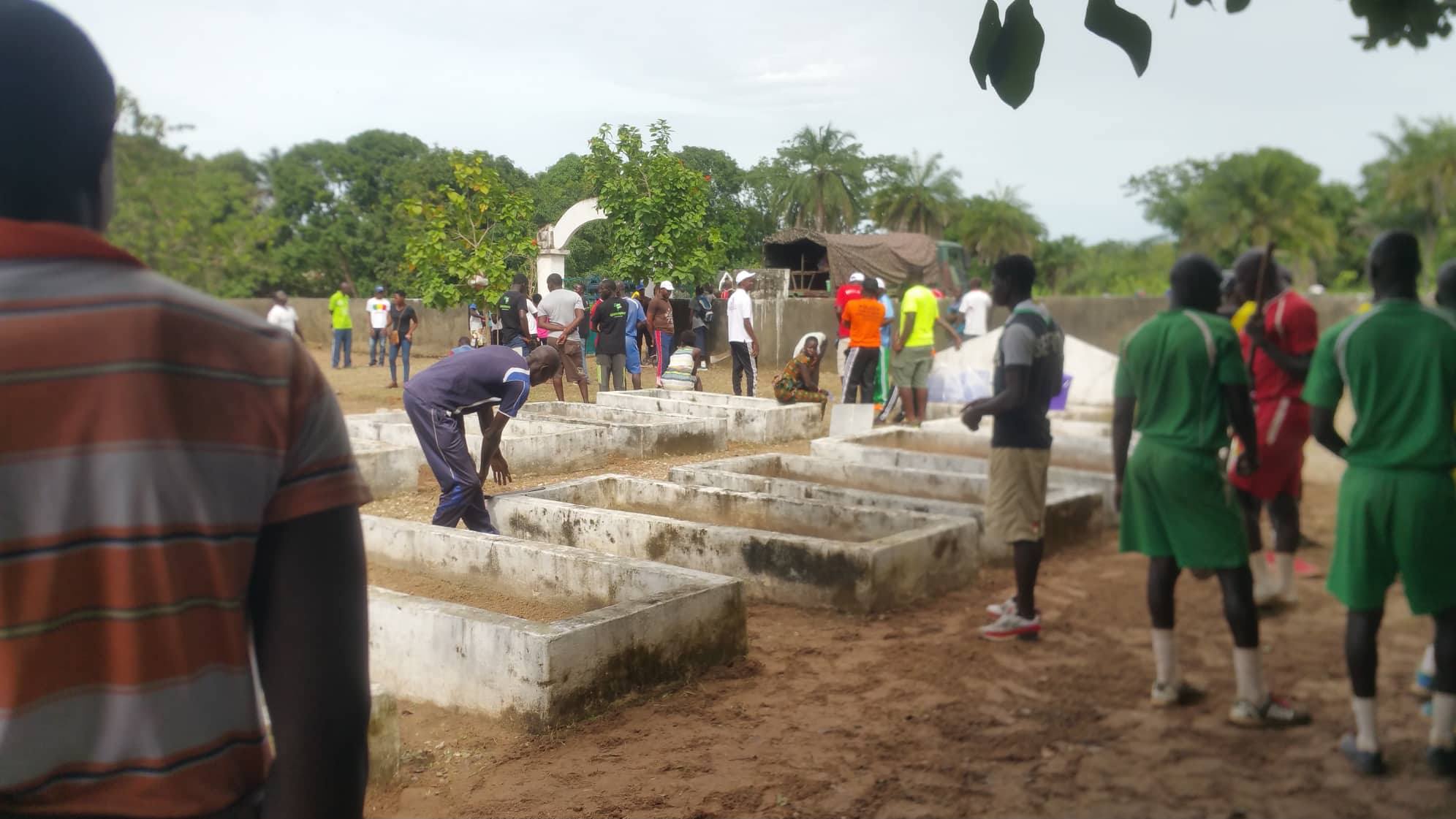 Le grand "Set-Setal" de la jeunesse de Ziguinchor au cimetière de Kantène...