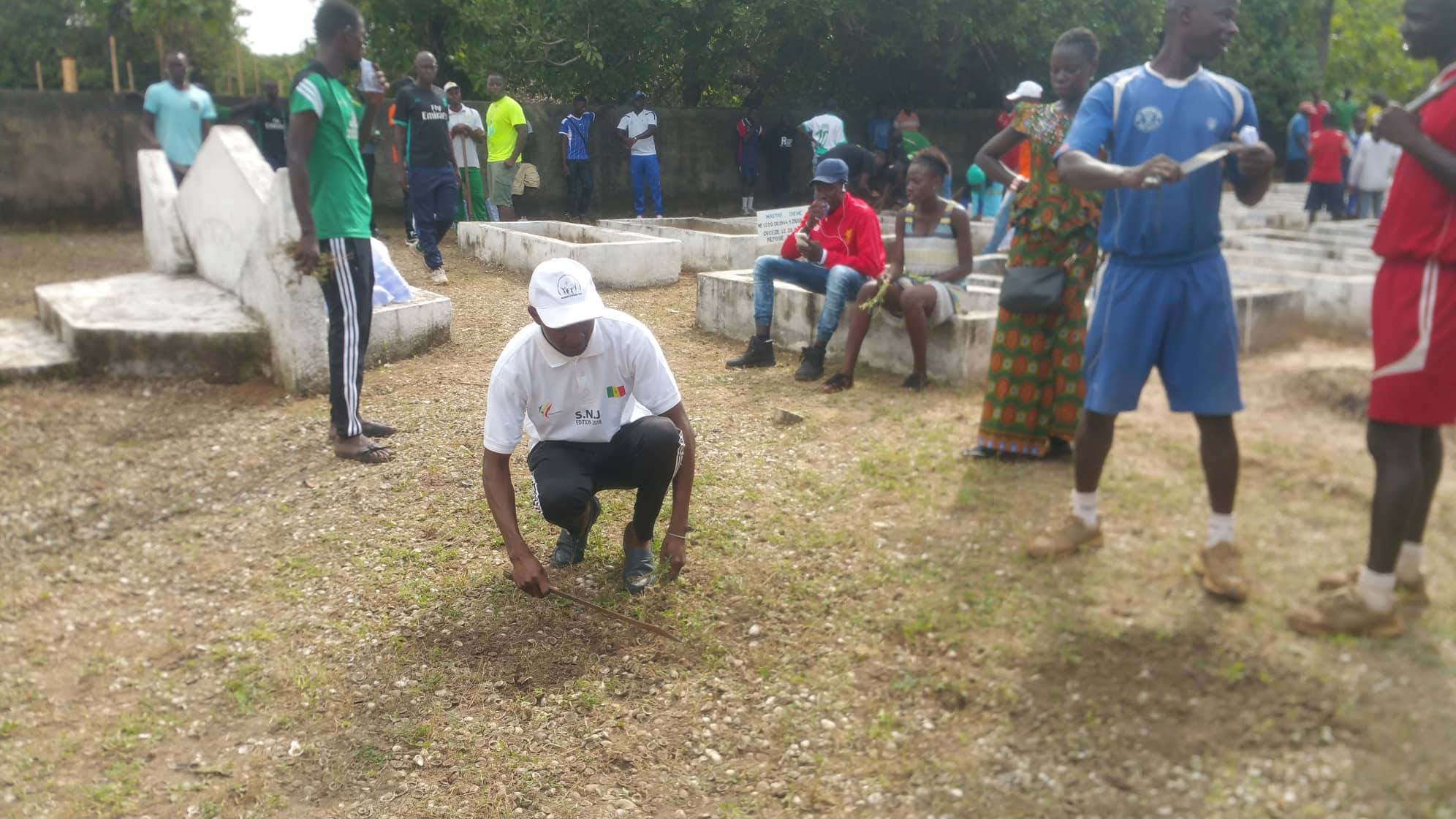 Le grand "Set-Setal" de la jeunesse de Ziguinchor au cimetière de Kantène...