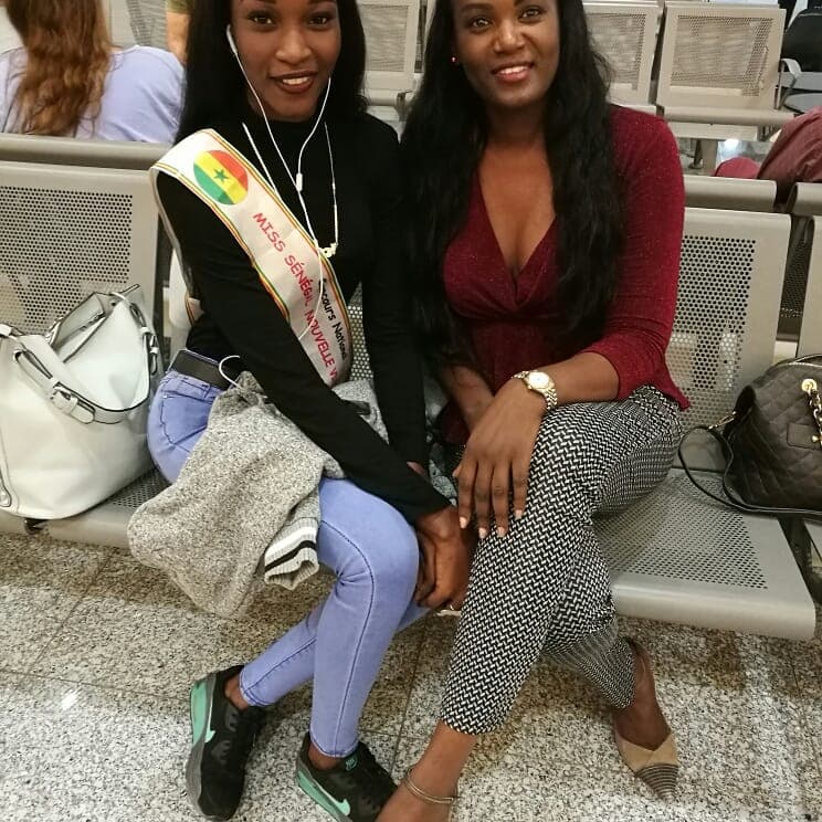 Photos : Yacine Dieng Thiam, Miss Sénégal 2017 en visite Paris