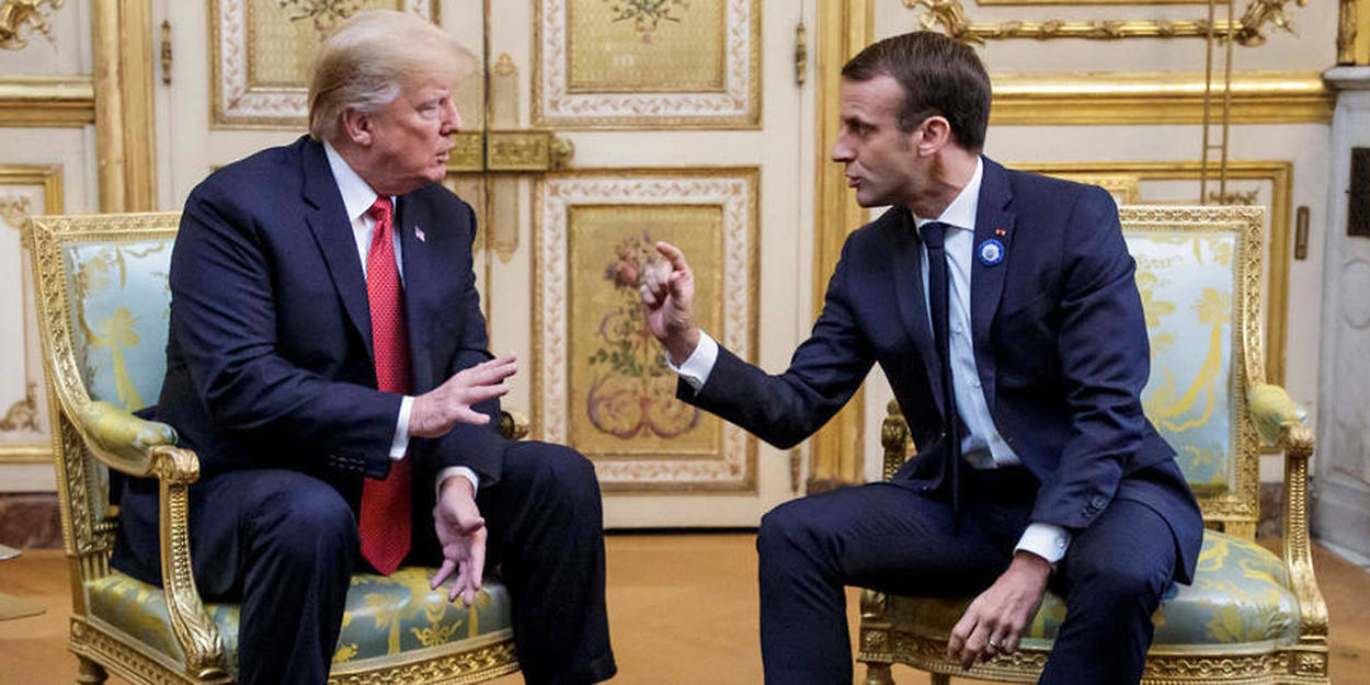 Macron remet Trump à sa place