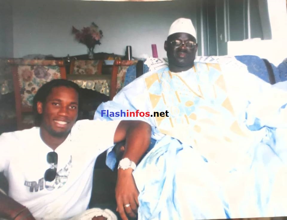 Didier ​Drogba et son Marabout El Hadj Sidya Dramé…(Images)