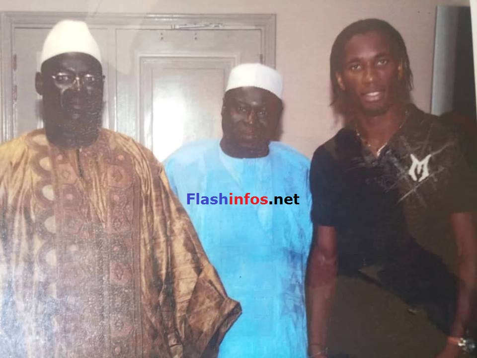 Didier ​Drogba et son Marabout El Hadj Sidya Dramé…(Images)