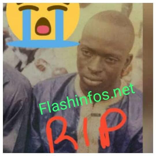 Voici Ousmane Diop, le jeune mécanicien tué par la tête d’un camion à Ziguinchor...
