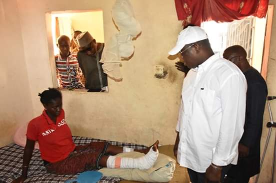 Ziguinchor : Baldé au chevet des sinistrés des intempéries 