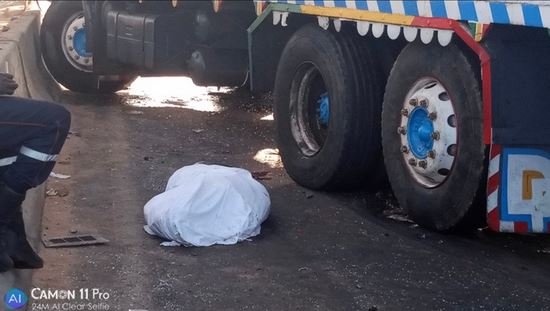 Accident à hauteur du Stade LSS : Une course-poursuite entre deux camions fait 3 morts et 7 blessés graves