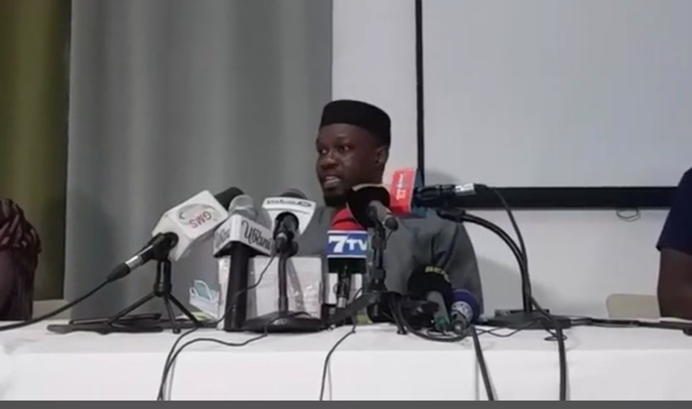 Sonko exige la tenue des élections locales en mars 2021 Sonko exige la tenue des élections locales en mars 2021