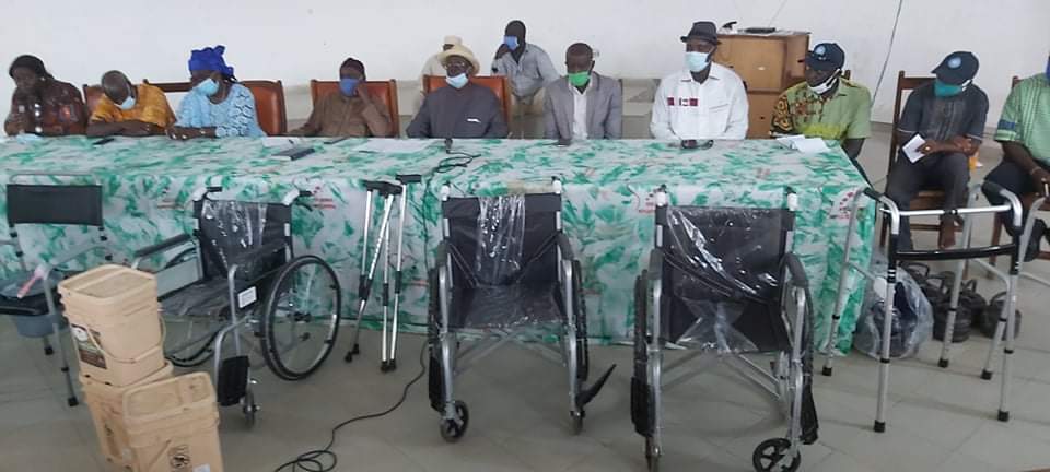 Ziguinchor : Le GRPC de Robert Sagna au chevet des personnes vivant avec un handicap 