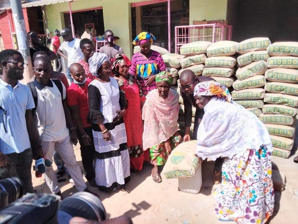 Ziguinchor : Dr Ibrahima Mendy au chevet des familles victimes des inondations