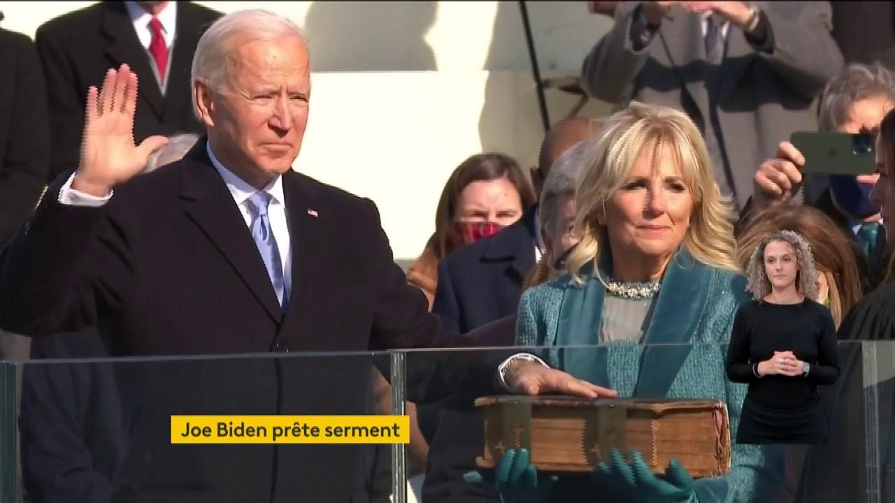 Biden investi 46e président des États-Unis