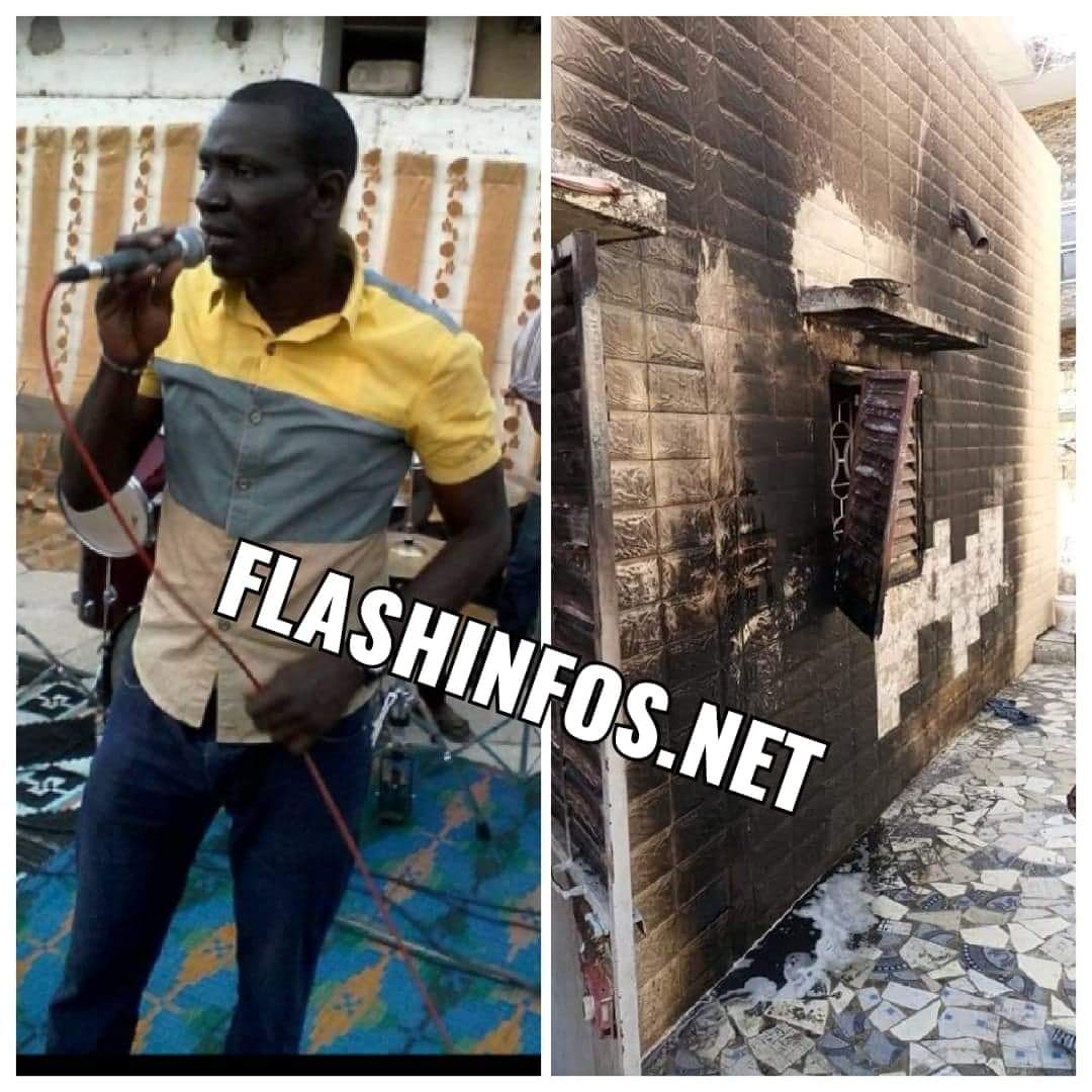 Ziguinchor : La maison du Chanteur Pen 2 prend feu...