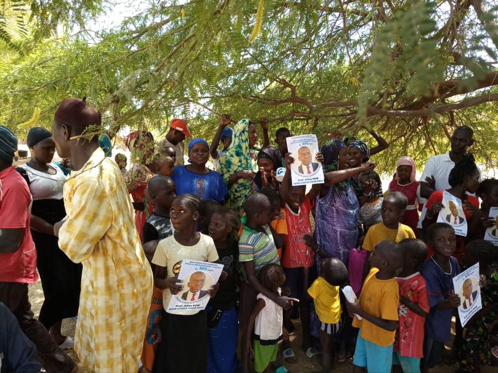 Retour en images sur la tournée politique patriotique nationale d'Aliou Sow à Dagana 