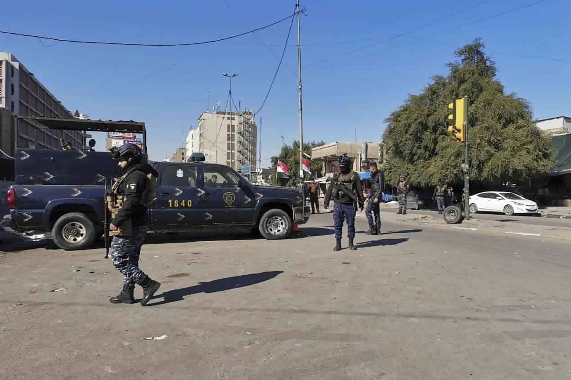 Irak: 13 policiers tués dans une attaque de l'EI près de Kirkouk