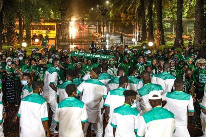 Le Casa Sports reçu par le chef de l'Etat Macky Sall  Le Casa Sports reçu par le chef de l'Etat Macky Sall