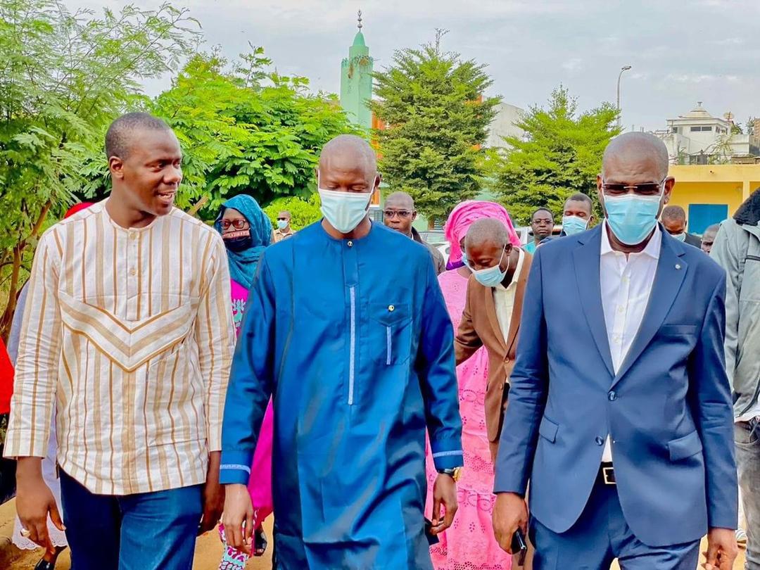 PIKINE : Le Maire THIMBO inaugure trois Blocs Sanitaires et un dispensaire