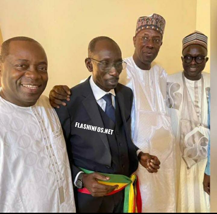 Les Amis du président Macky Sall à l'installation du nouveau maire de Keur-Madiabel