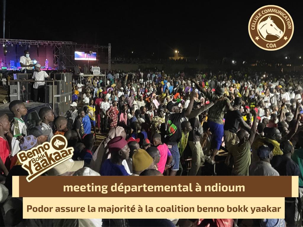 BBY Podor à Ndioum :  Le duo Cheikh Oumar Anne-ADD en démonstration de force 