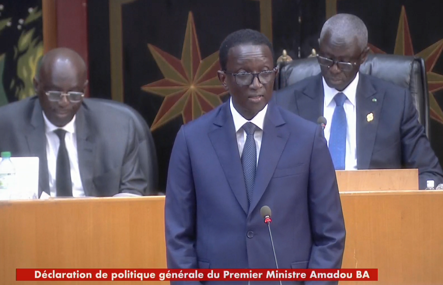 DPG : Intégralité du Discours du Premier Ministre, Amadou BA