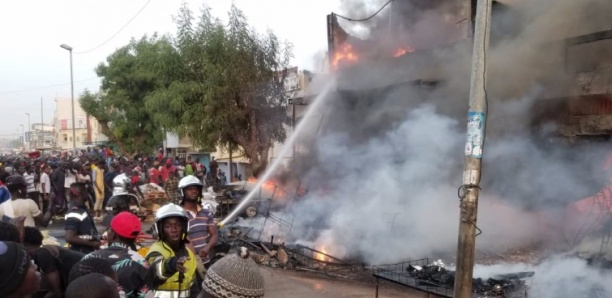 Marché Ocass: Un mécanicien, suspecté d’être l’auteur de l’incendie, emprisonné