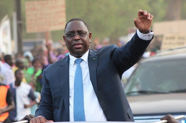Sédhiou : Macky Sall accueilli par une marrée humaine 