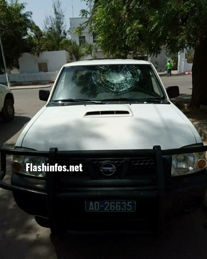 Ziguinchor : Le siège de l'Apr incendié...Le Pick-up de l'ANPEJ caillassé par des manifestants