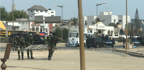 Heurts sur la VDN: Des militaires se sont déployés pour dégager la voie publique