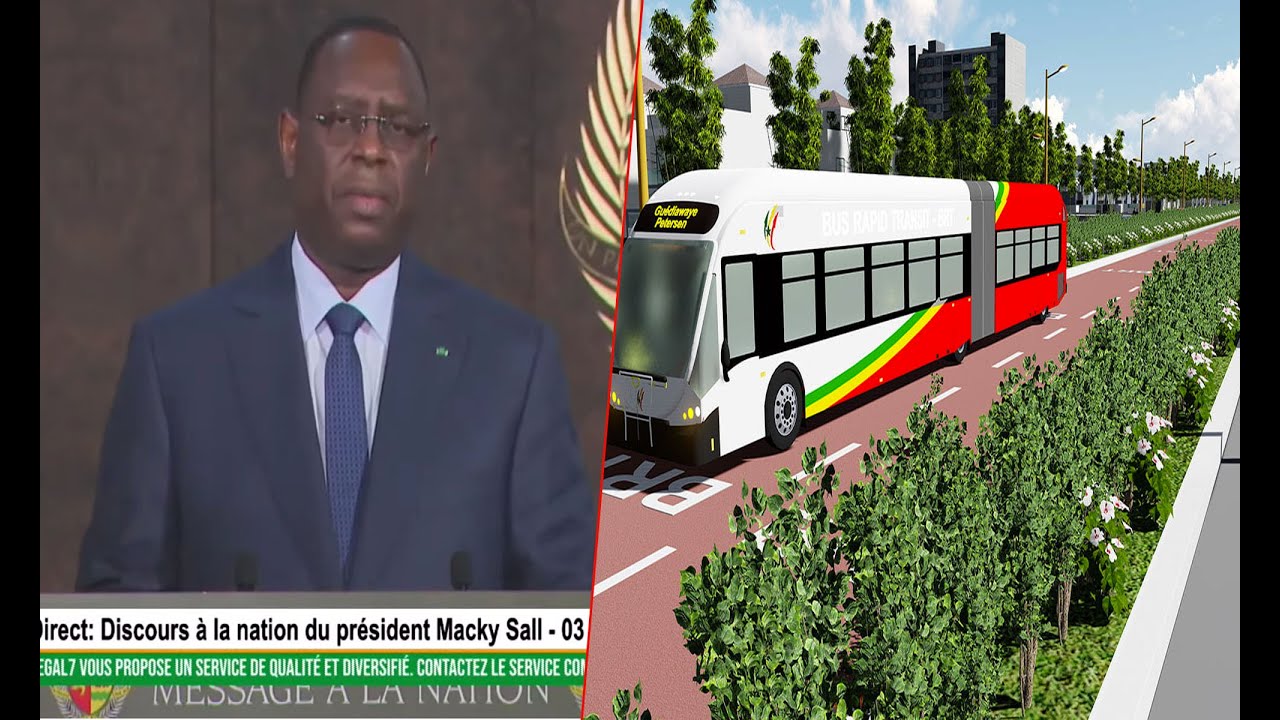 Macky annonce la période de mise en service du BRT