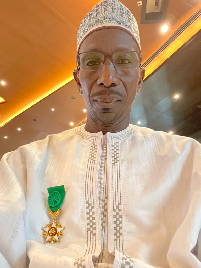Décoration : Abdoulaye DIATTA, Officier de l'Ordre National du Lion