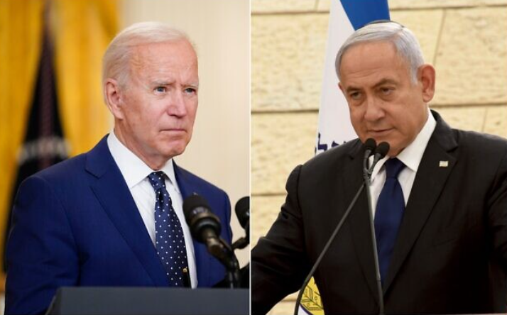 Guerre à Gaza: dialogue à couteaux tirés entre Joe Biden et Benyamin Netanyahu