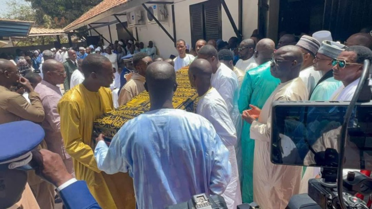 Hôpital Principal de Dakar: Les images de la levée du corps de l'ancien Premier Mahammed Boun Abdallah Dionne (Photos)
