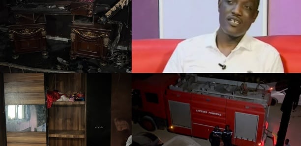 Drame : Un violent incendie consume la maison du chanteur chez Alioune Mbaye Nder