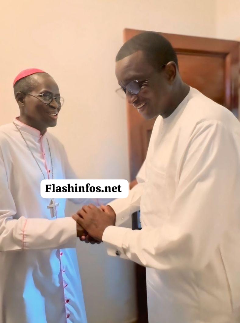 L' ancien PM Amadou BA chez l'archevêque de Dakar Benjamin NDIAYE 