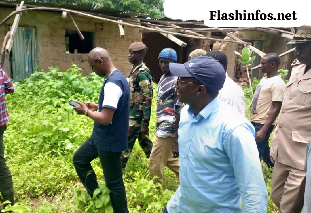 Djibidione : Le Nouveau DG de l'ANRAC à Madjédiame pour encourager le retour des populations déplacées