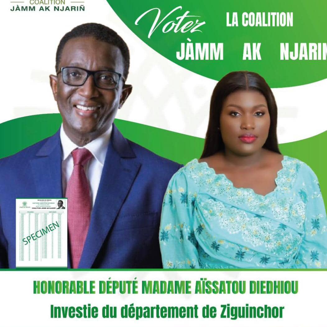 Ziguinchor : Une proche de Doudou KA investie candidate départementale de Jaam ak Njerign Ziguinchor : Une proche de Doudou KA investie candidate départementale de Jaam ak Njerign