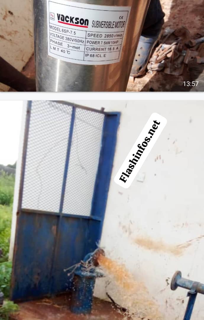   Ziguinchor : Le château d’eau de Boutoupa-Camaracounda remis en service par la mairie