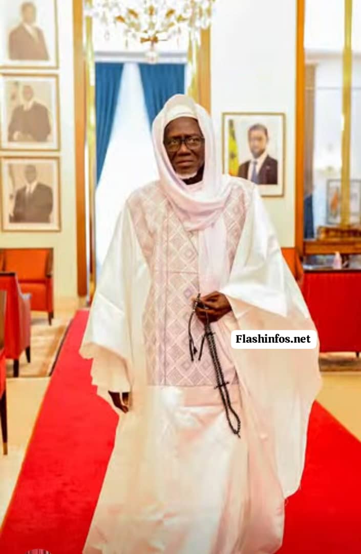  Audience au Palais : L'Imam ratib de Bignona,  Elhadj Fansou Bodian reçu par le président Bassirou Diomaye Faye 